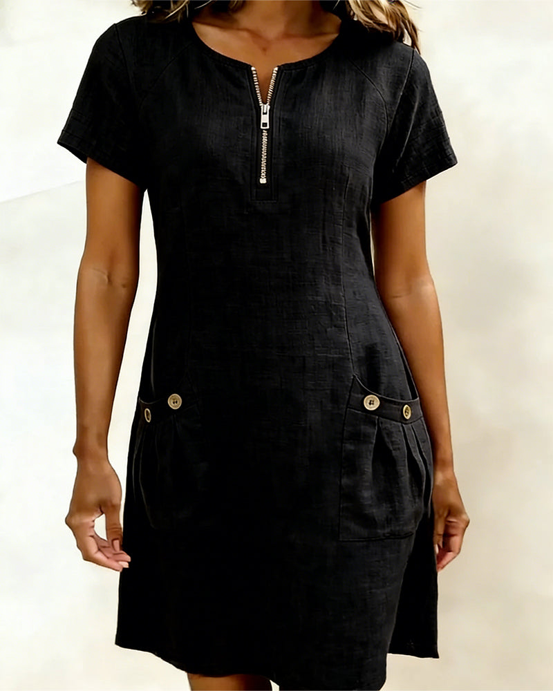 Bea Dress | Natural Elegance for Everyday Wear