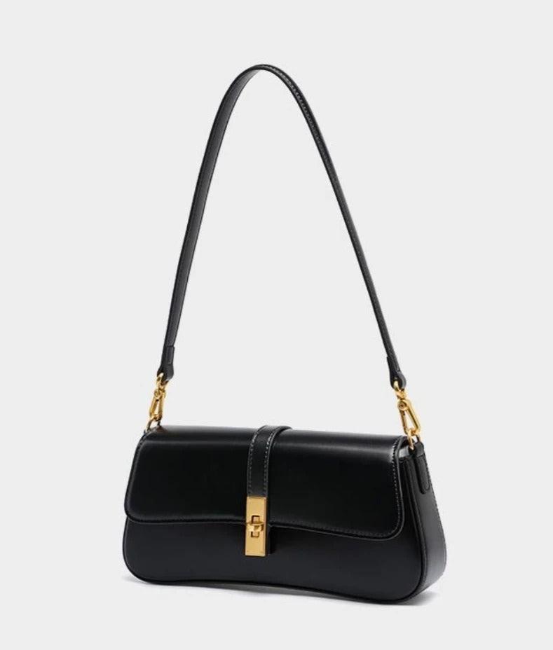 Luxe Leather Shoulder Bag for Women - Stylish Everyday Handbag