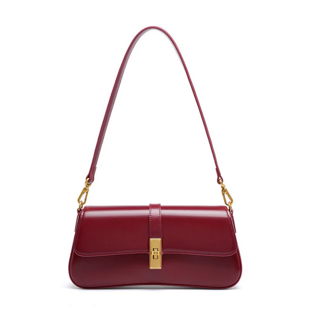 Genuine Leather Vintage Crossbody Shoulder Bag for Everyday Use