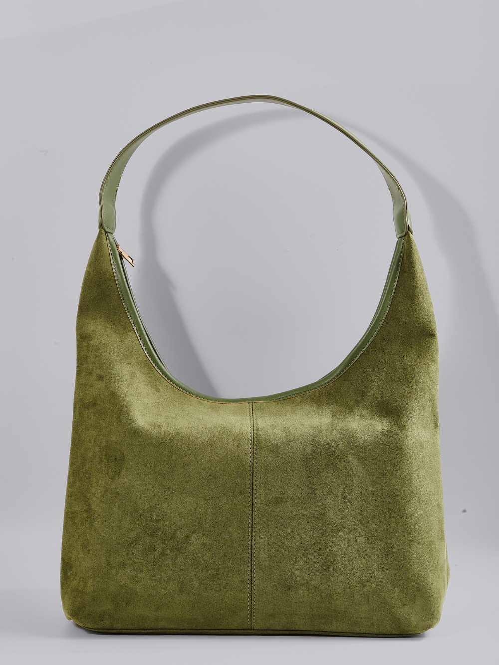 Vegan Leather Half-Moon Tote Bag - Stylish and Versatile Handbag for Everyday Use