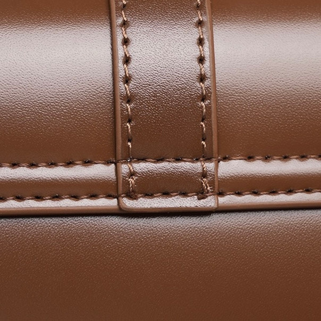 Genuine Leather Vintage Crossbody Shoulder Bag for Everyday Use