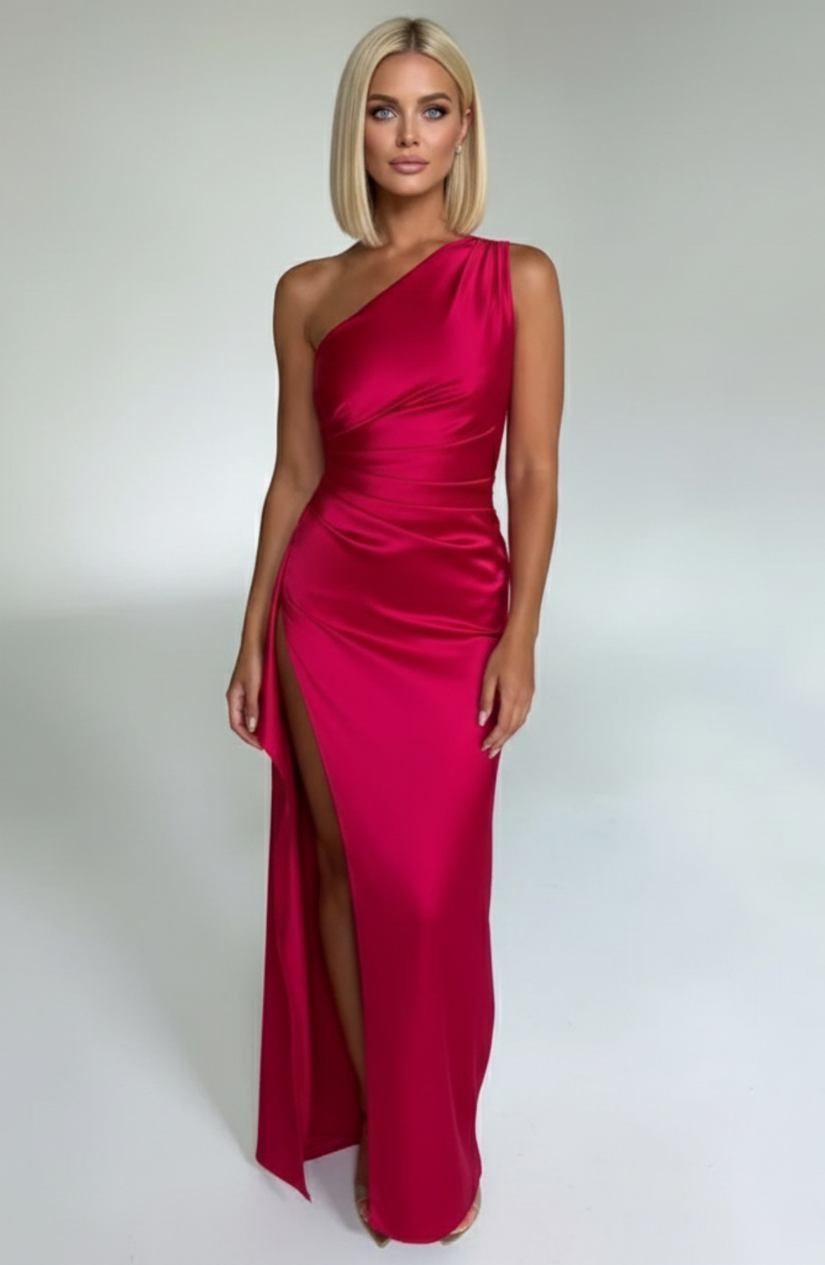 Elegant Satin Maxi Slip Gown | Long Dress for Formal Events and Evening Wear
