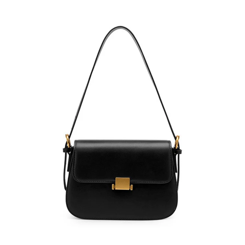 Genuine Leather Crossbody Shoulder Bag - Stylish Everyday Use