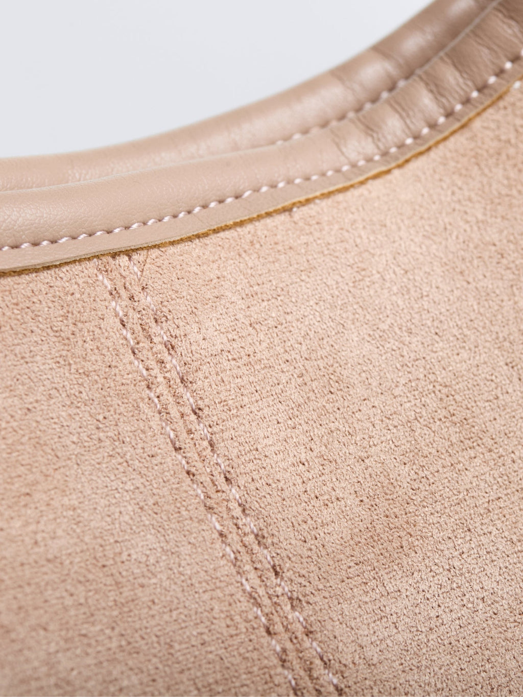 Vegan Leather Half-Moon Tote Bag - Stylish and Versatile Handbag for Everyday Use