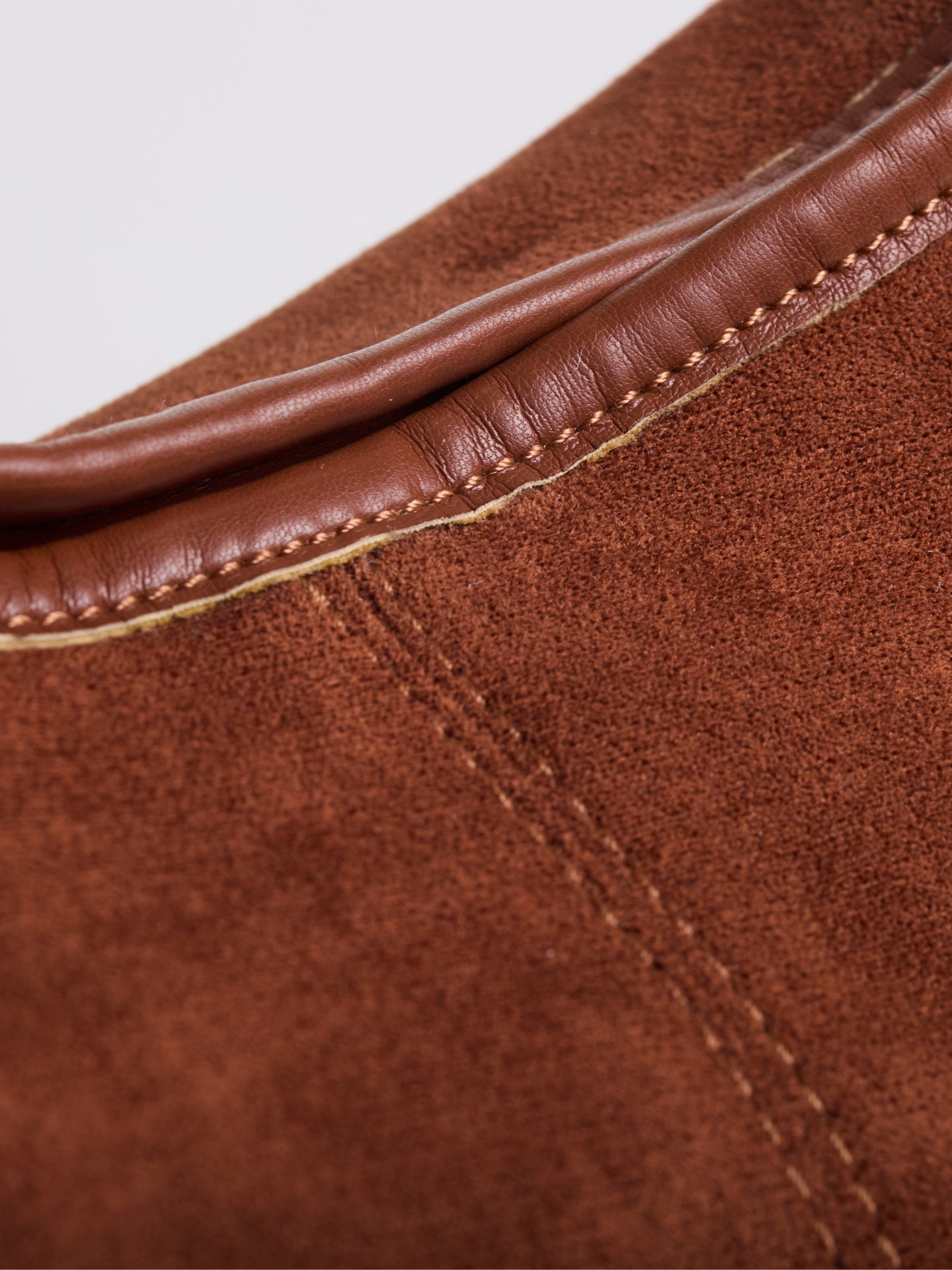 Vegan Leather Half-Moon Tote Bag - Stylish and Versatile Handbag for Everyday Use