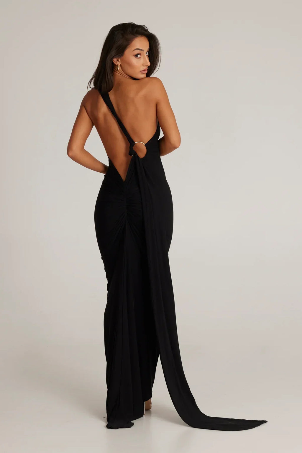 Maxi Dress with Sash Detail | Modern Design for Casual or Formal Wear