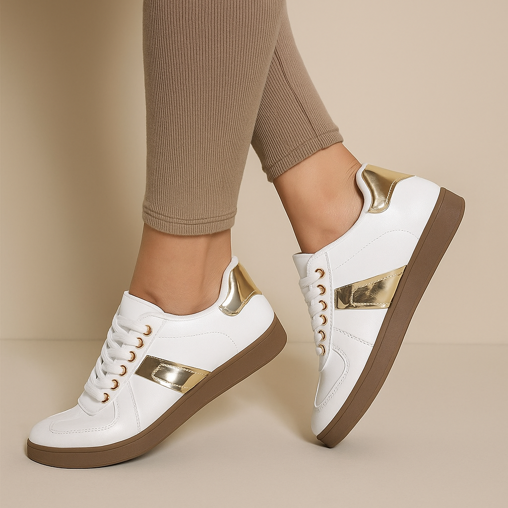 Leather Sneakers for Casual Wear - Comfortable and Stylish Footwear