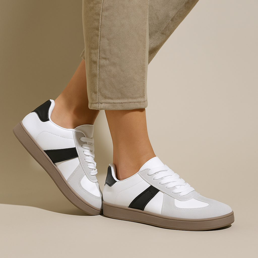 Leather Sneakers for Casual Wear - Comfortable and Stylish Footwear