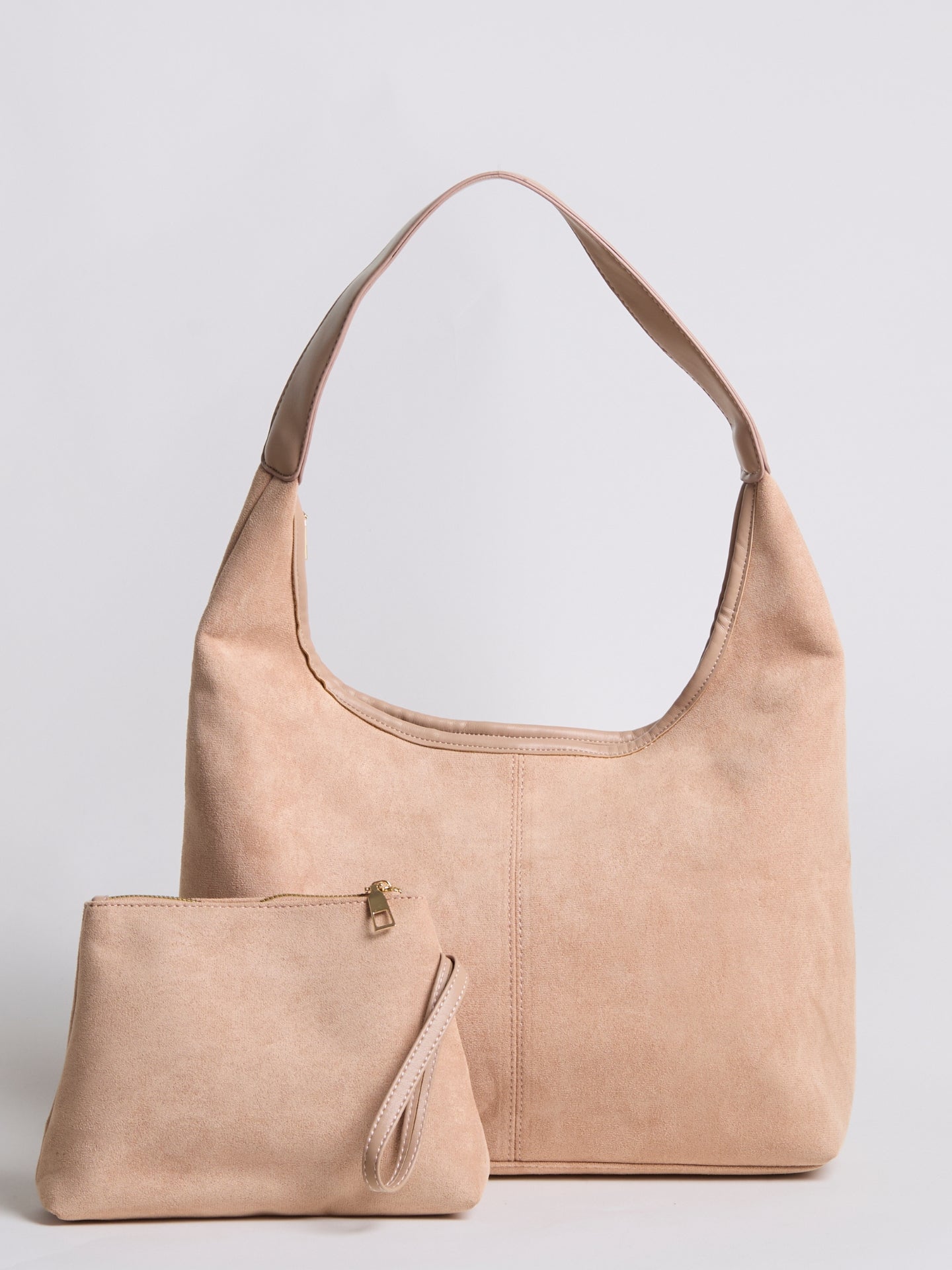 Vegan Leather Half-Moon Tote Bag - Stylish and Versatile Handbag for Everyday Use