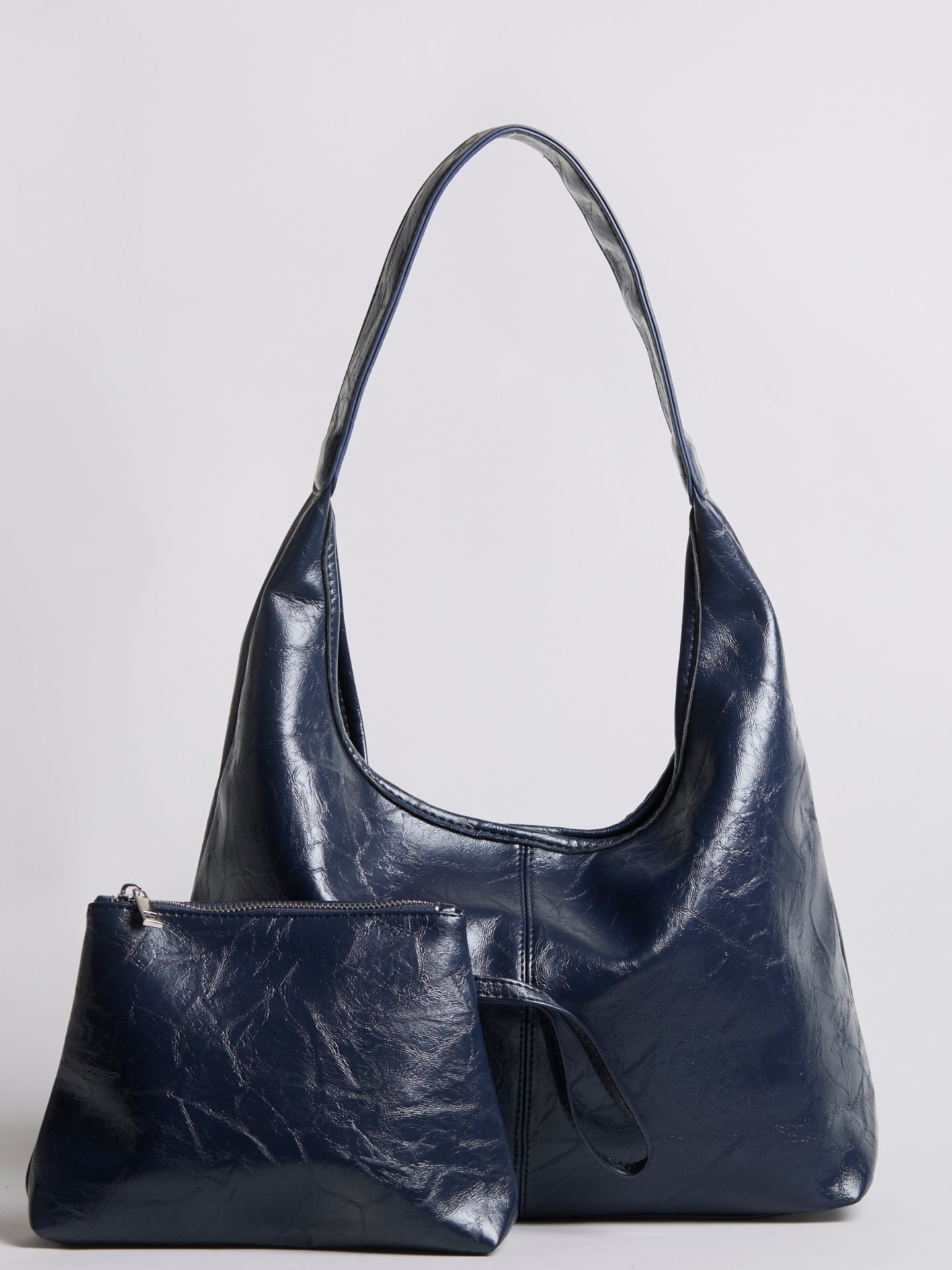 Distressed Vegan Leather Tote Bag for Everyday Use - Stylish and Durable