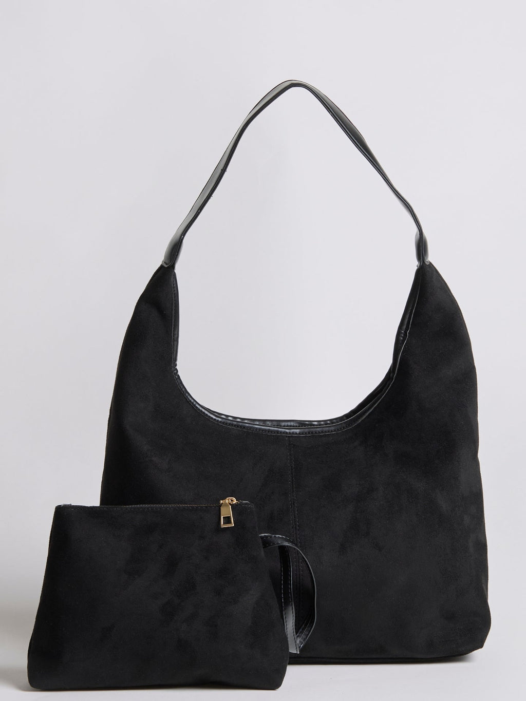 Vegan Leather Half-Moon Tote Bag - Stylish and Versatile Handbag for Everyday Use