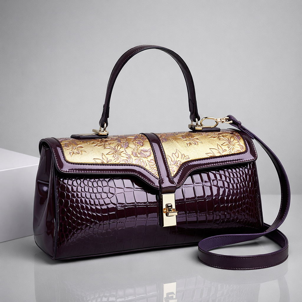 Handcrafted Leather Tote Bag - Stylish Everyday Handbag for Women