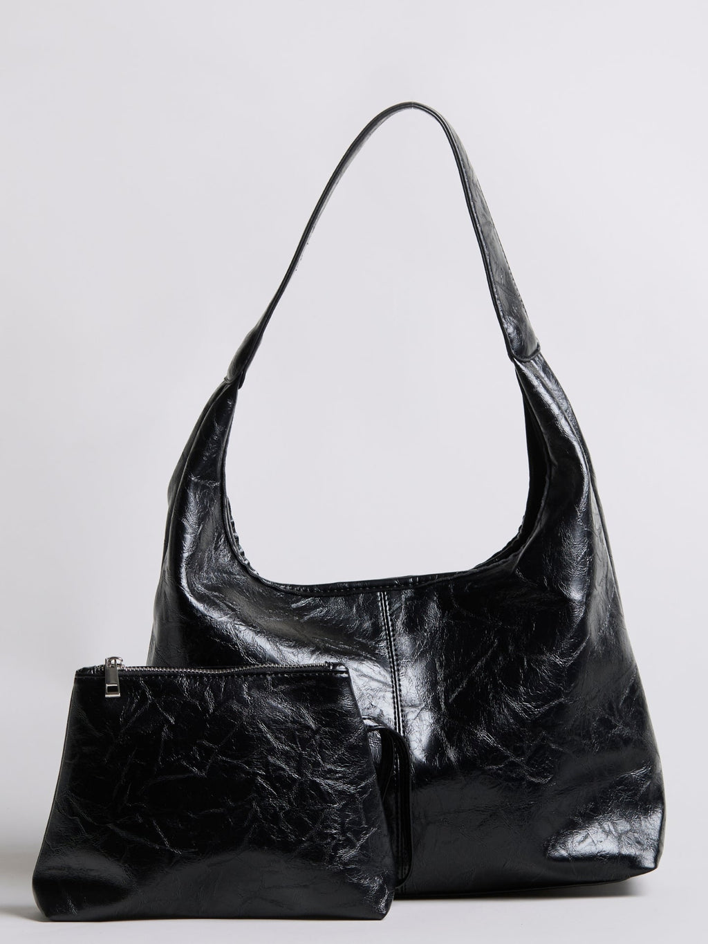 Distressed Vegan Leather Tote Bag for Everyday Use - Stylish and Durable