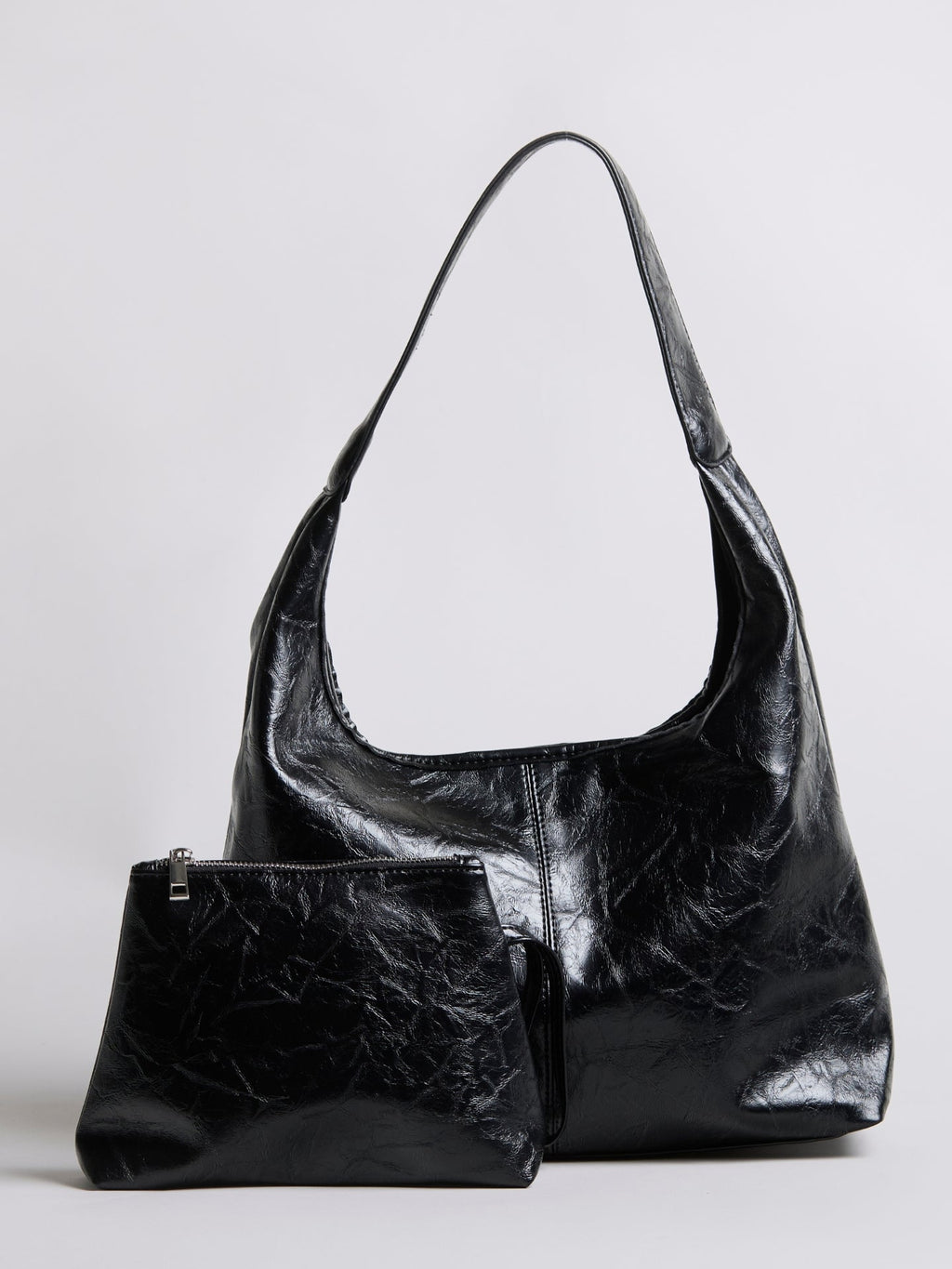 Distressed Vegan Leather Tote Bag for Everyday Use - Stylish and Durable