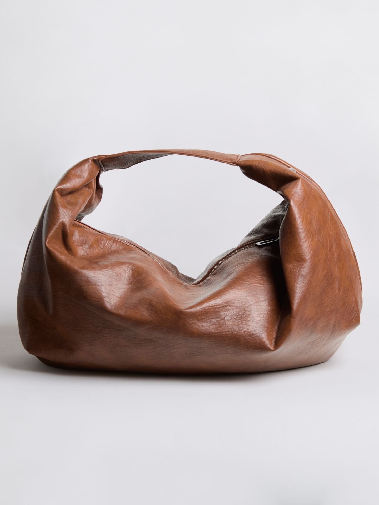 Vegan Leather Handbag - Stylish Crossbody Bag for Everyday Use