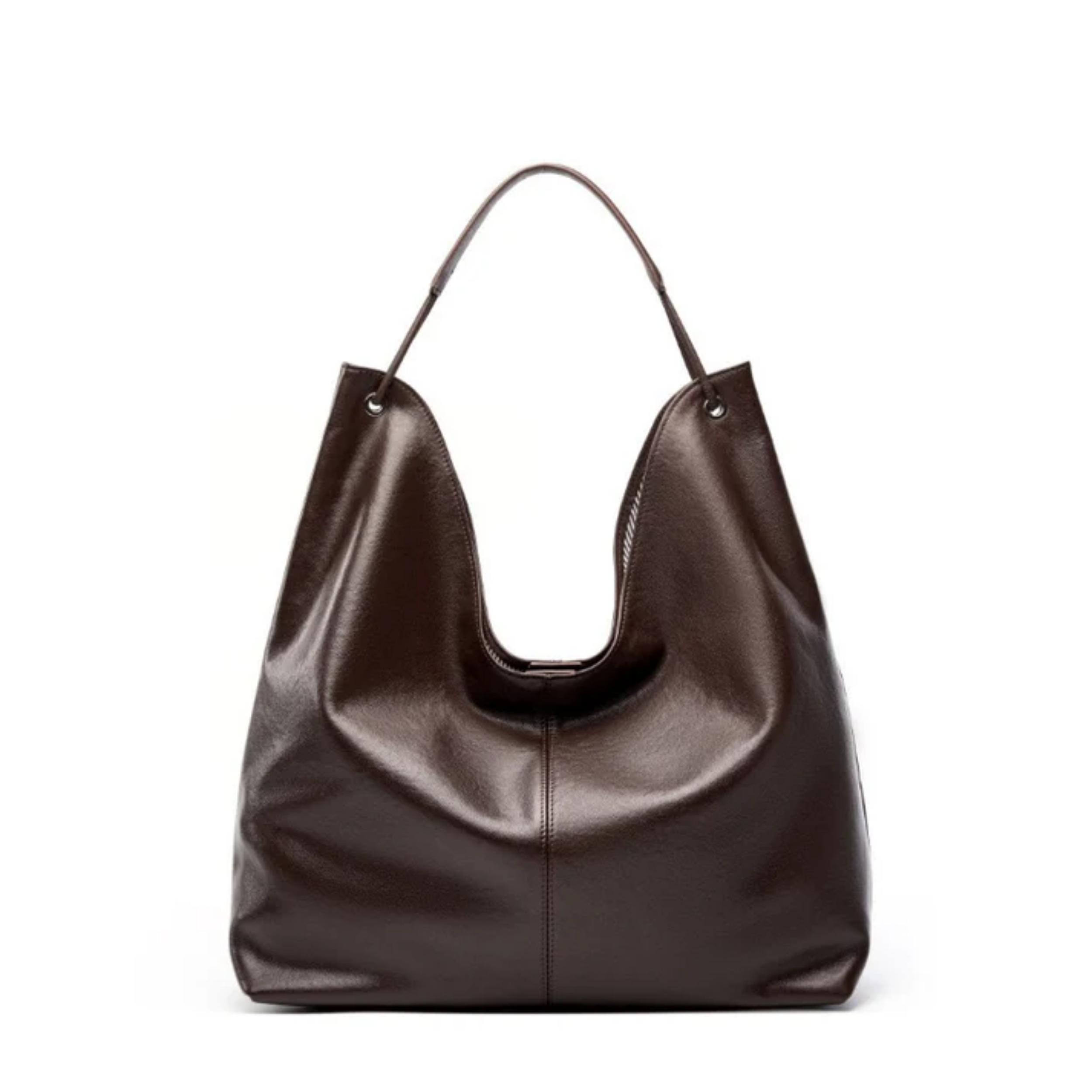 Genuine Leather Tote Bag for Women - Stylish Everyday Handbag in Classic Design