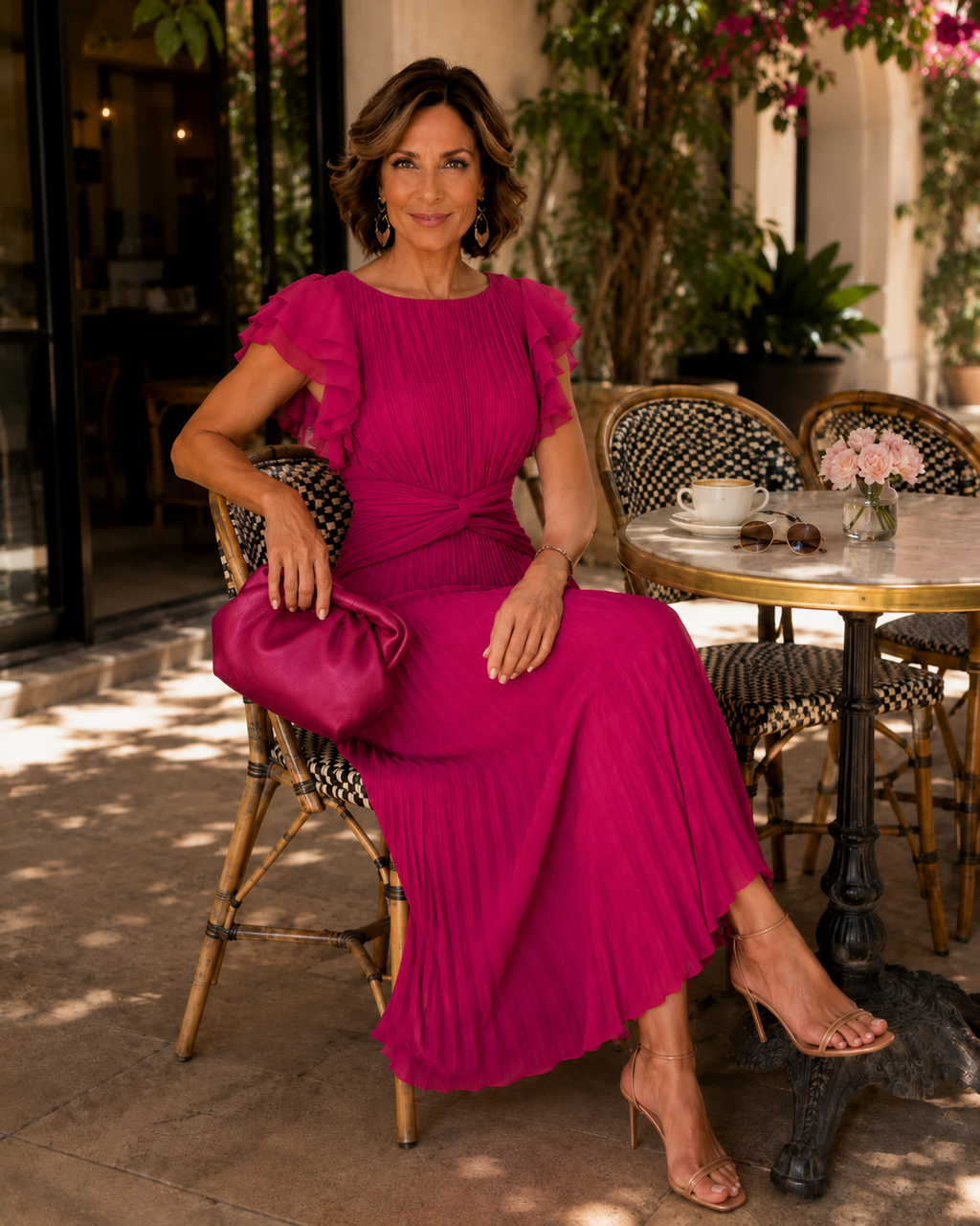  Fiona | Classic Pleated Dress