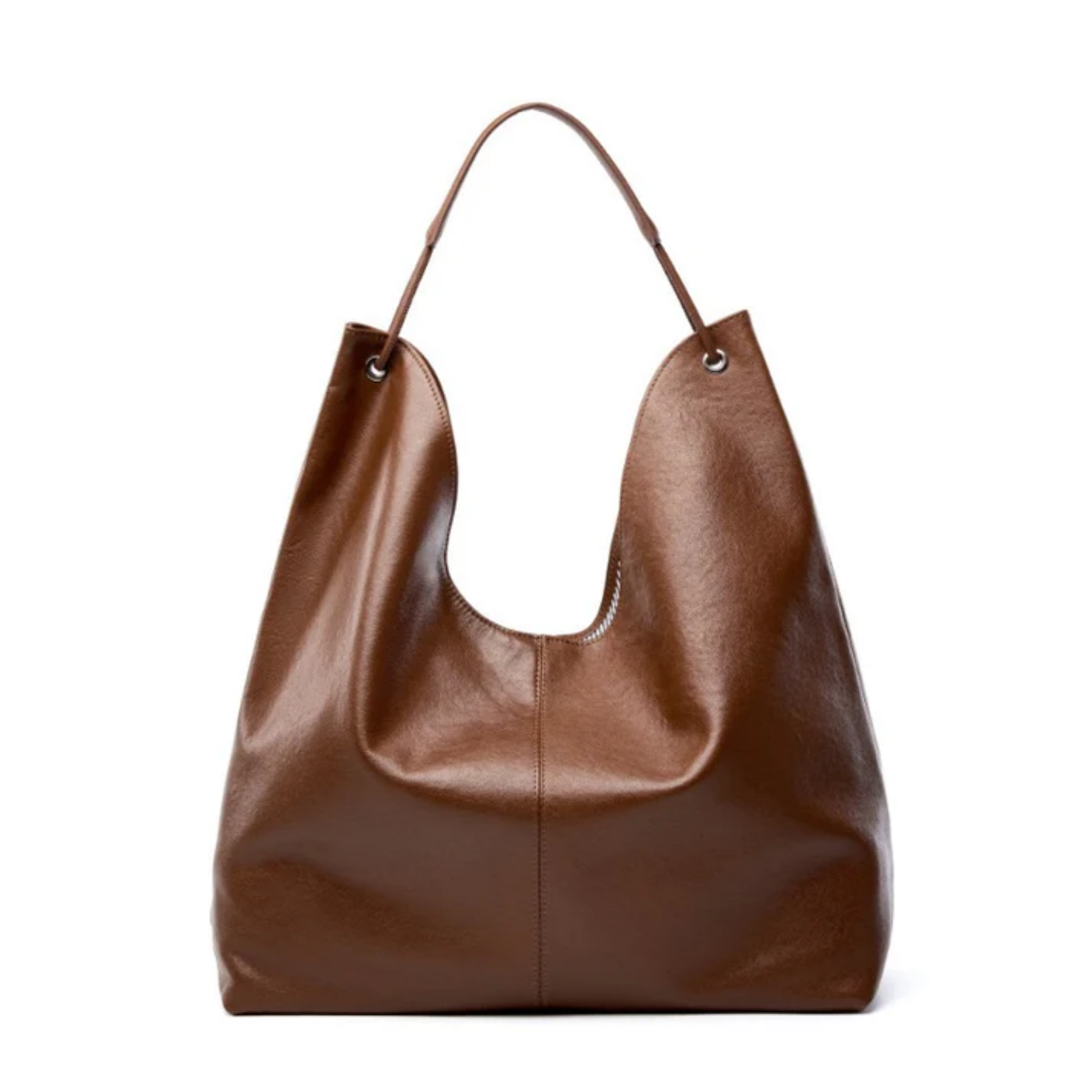 Genuine Leather Tote Bag for Women - Stylish Everyday Handbag in Classic Design