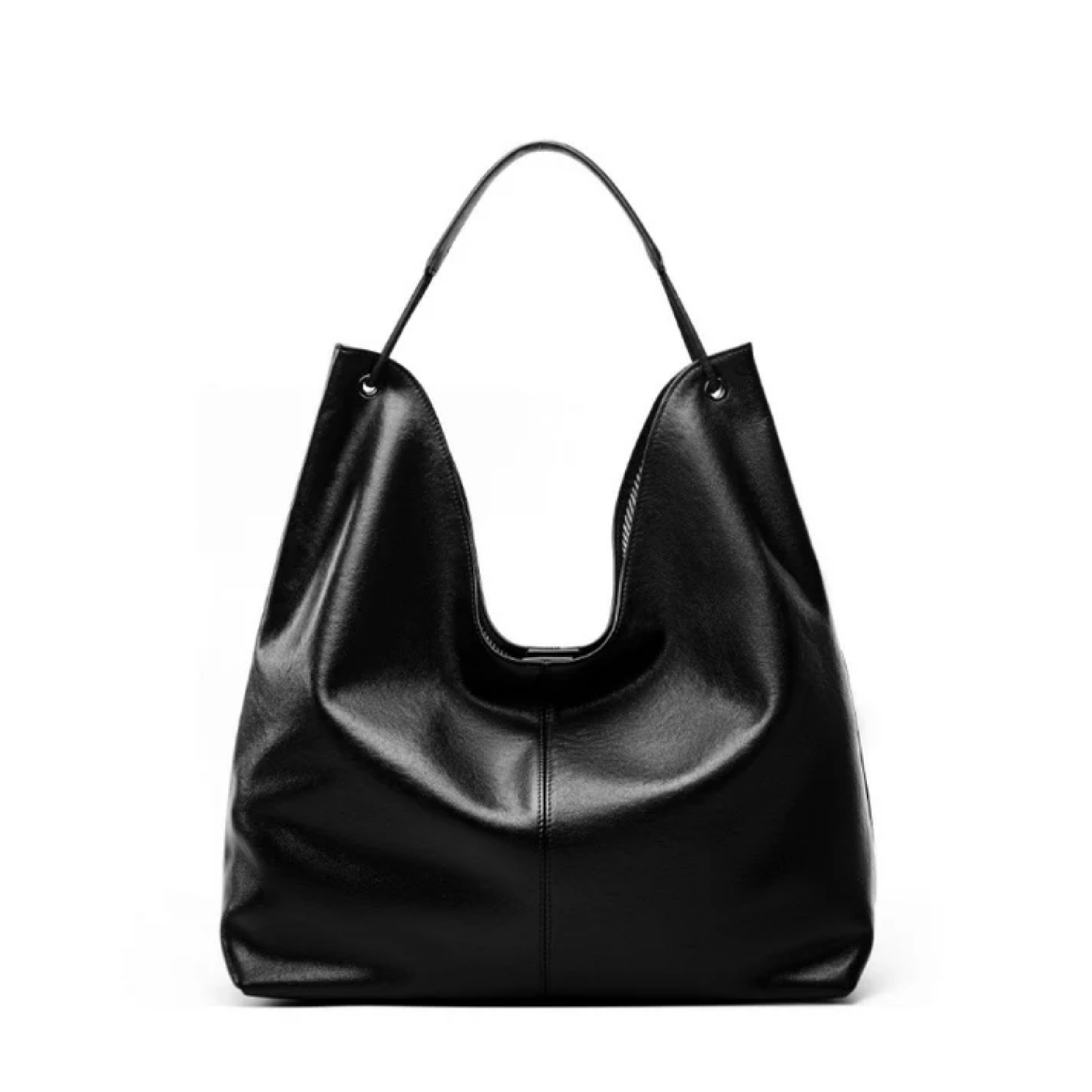 Genuine Leather Tote Bag for Women - Stylish Everyday Handbag in Classic Design