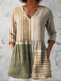 Effortless Everyday – Fluid V-Neck Long Blouse