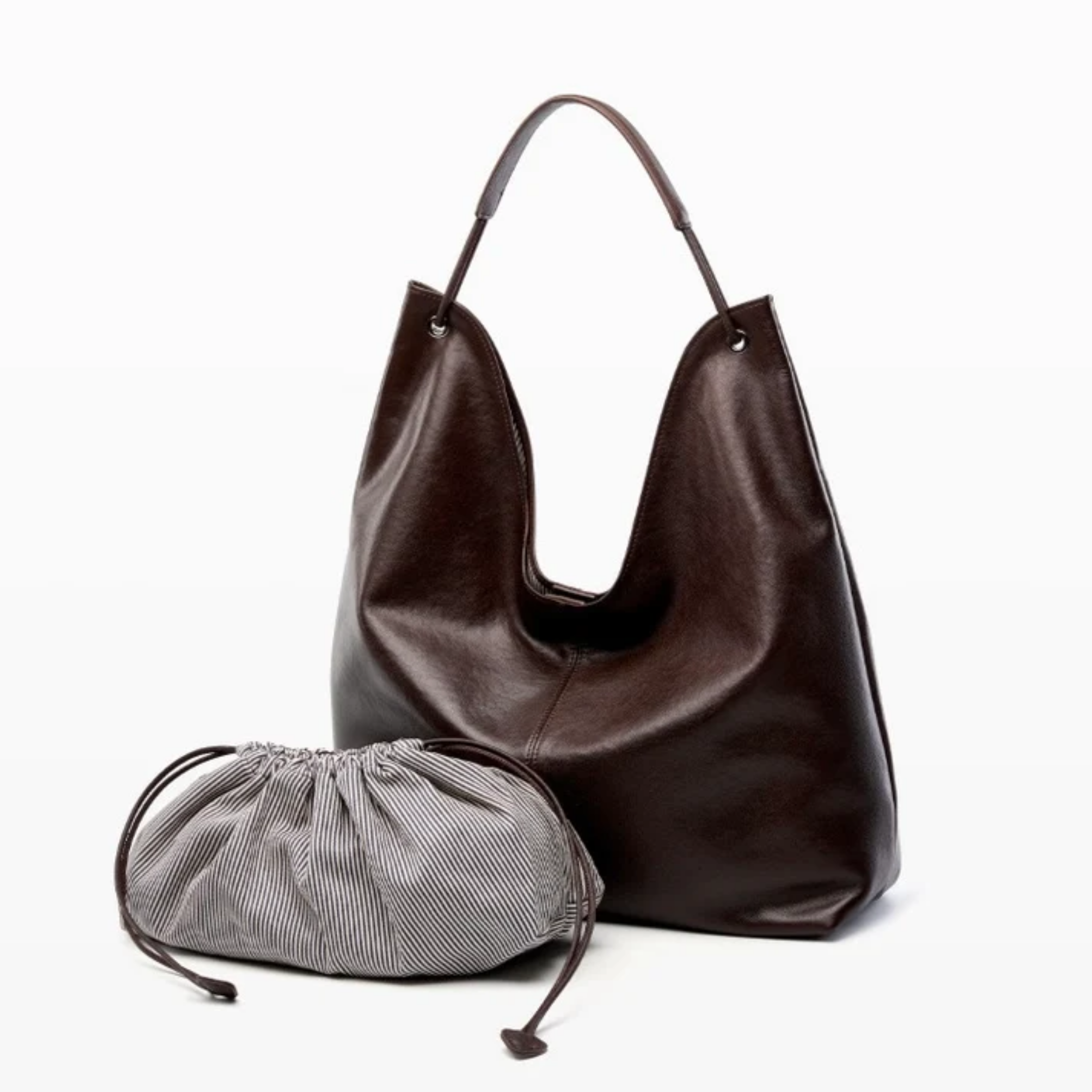 Genuine Leather Tote Bag for Women - Stylish Everyday Handbag in Classic Design