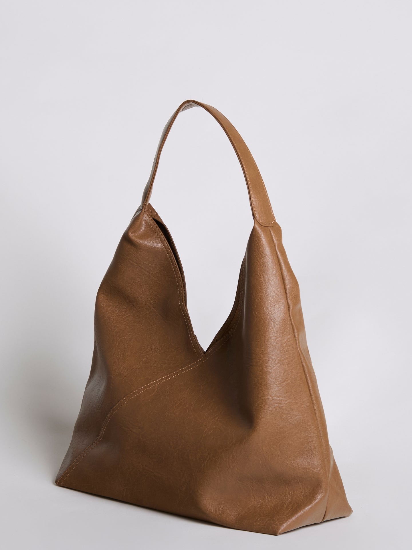 Leather Shoulder Bag - Olivia Style - Versatile Handbag for Everyday Use
