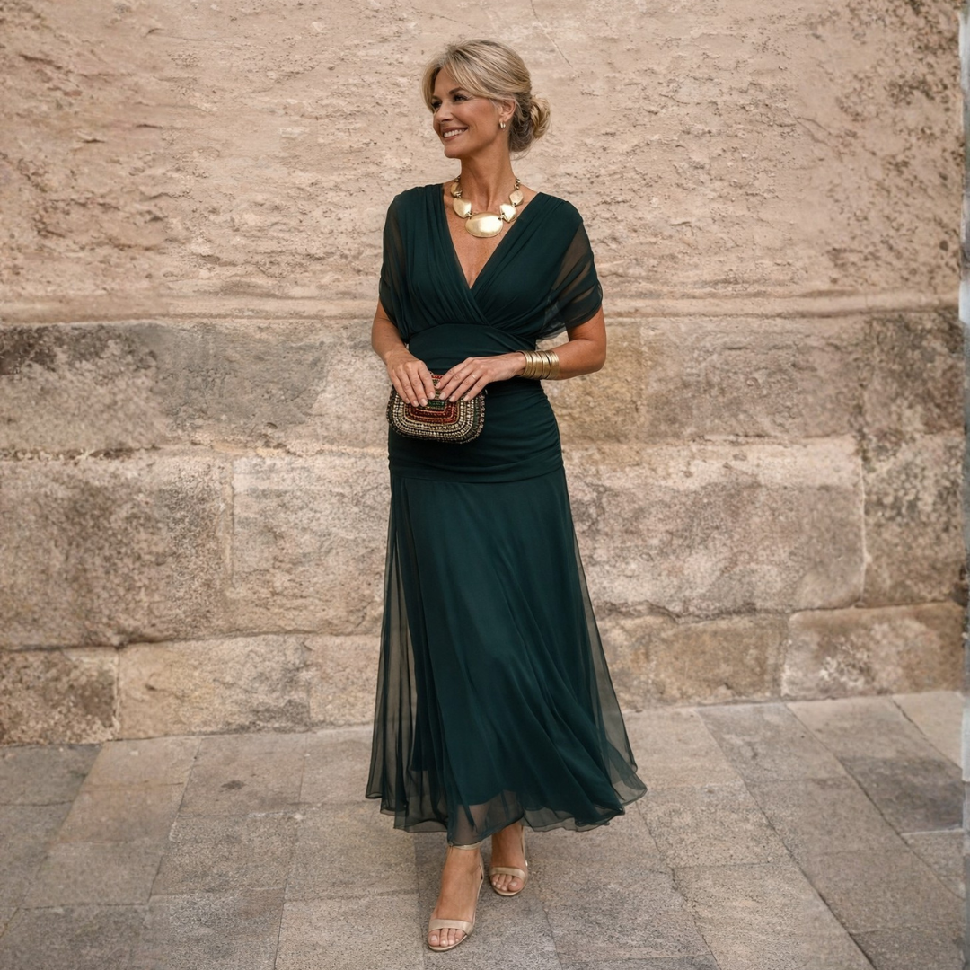 Eleanor | Off Shoulder Maxi Dress