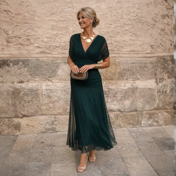 Eleanor | Off Shoulder Maxi Dress