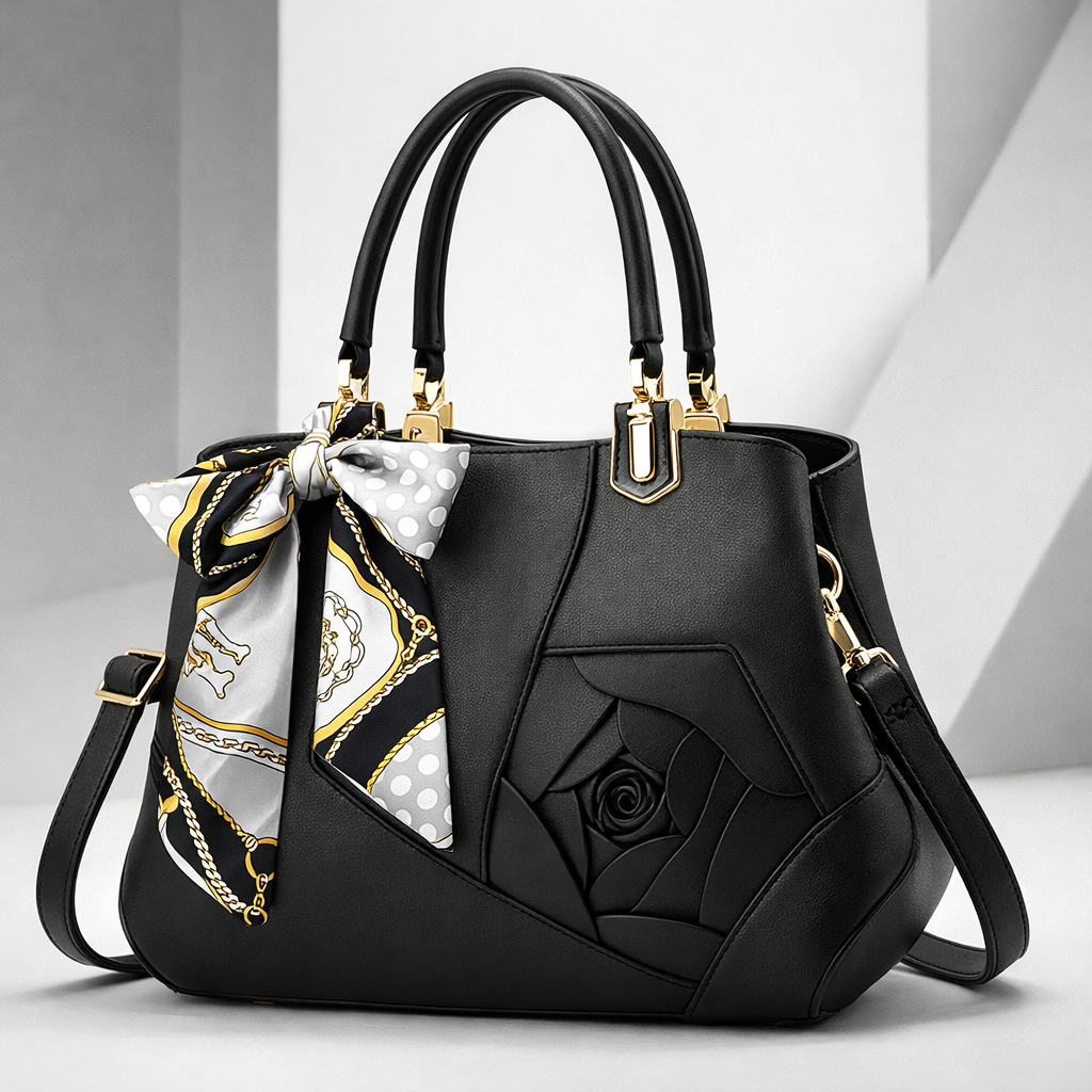 Fleuria Leather Tote Bag – Stylish Everyday Handbag