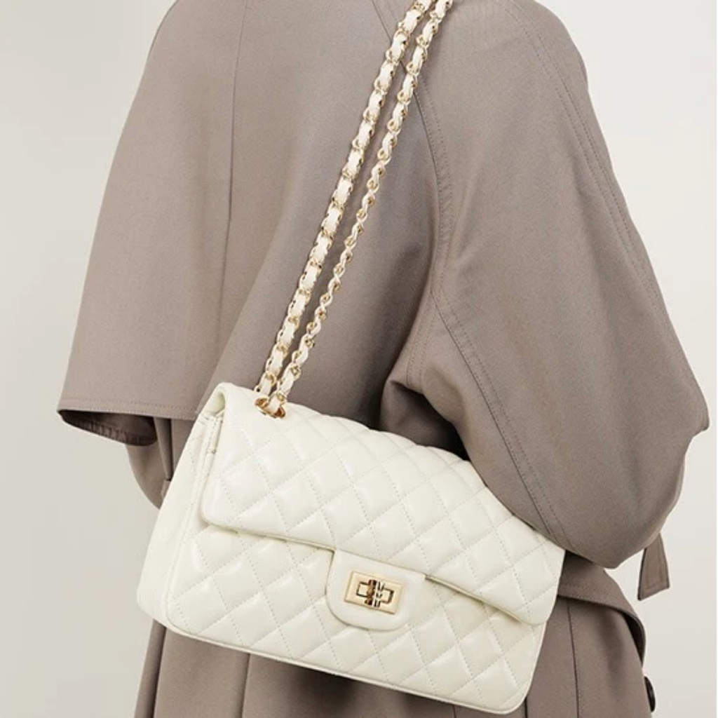Genuine Leather Crossbody Shoulder Bag for Women - Stylish Everyday Accessory