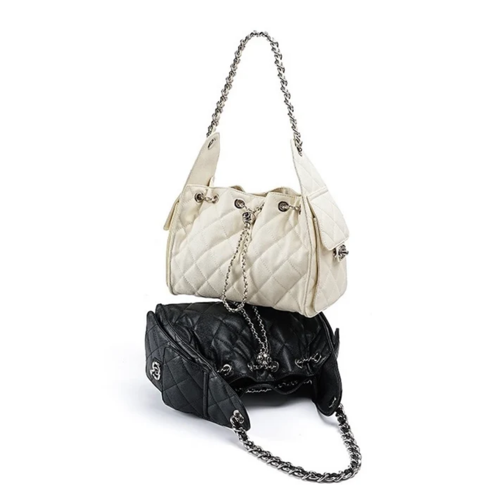 Genuine Leather Bucket Shoulder Bag for Everyday Use - Stylish and Durable