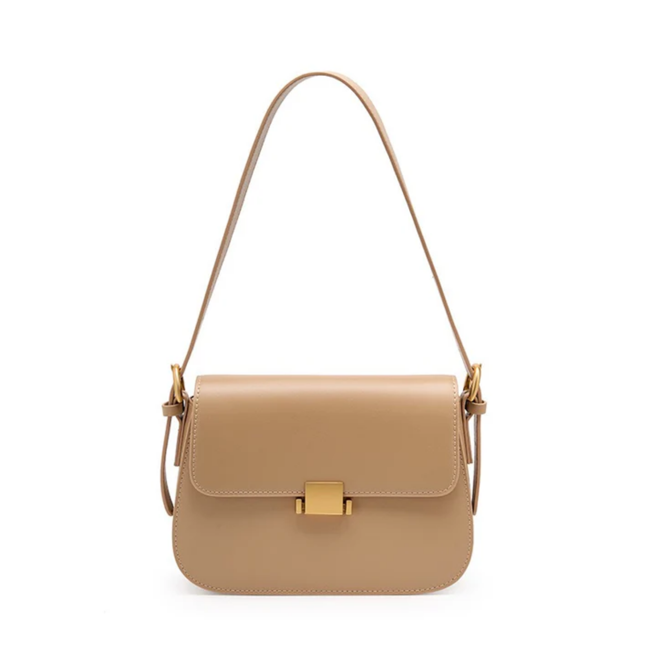 Genuine Leather Crossbody Shoulder Bag - Stylish Everyday Use