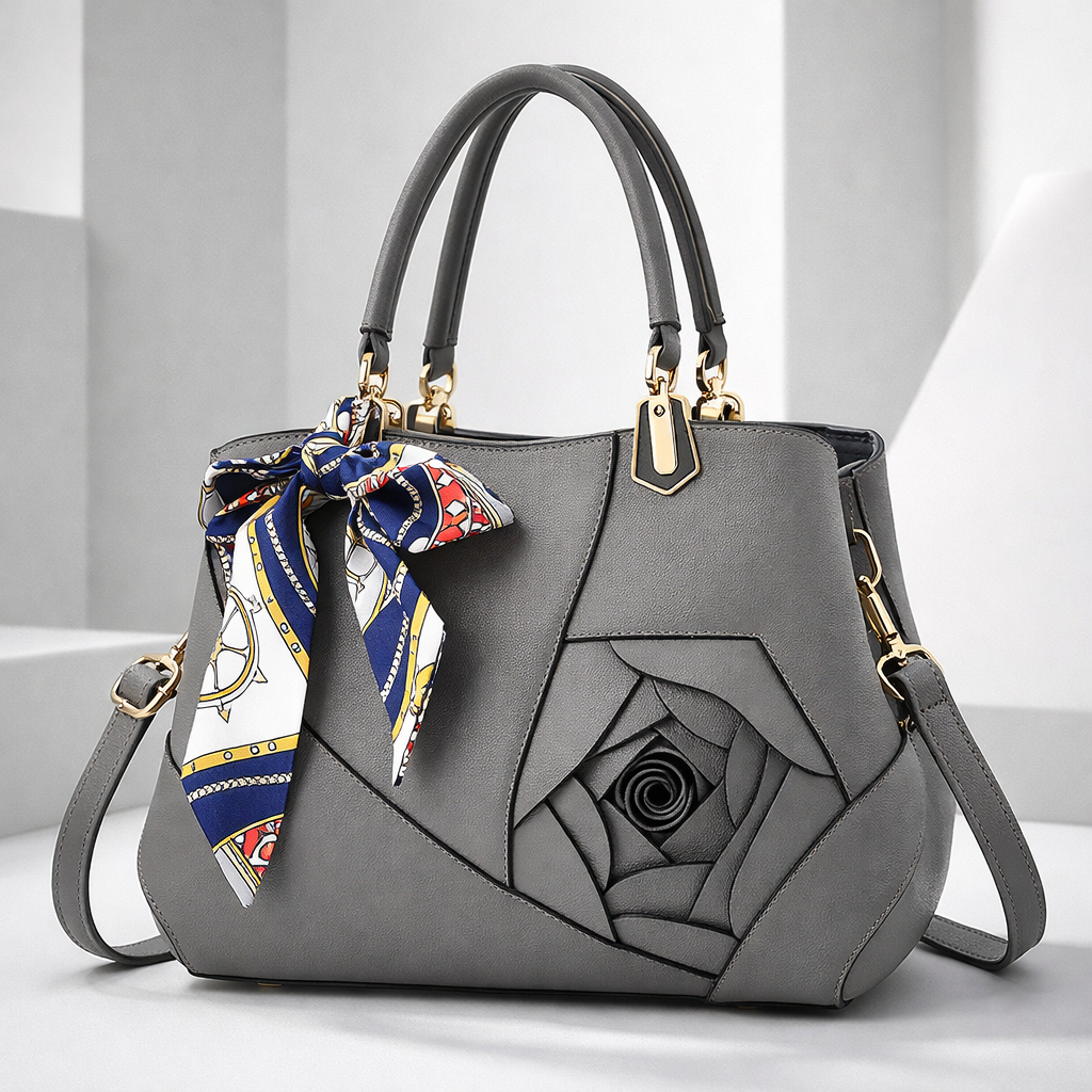 Fleuria Leather Tote Bag – Stylish Everyday Handbag