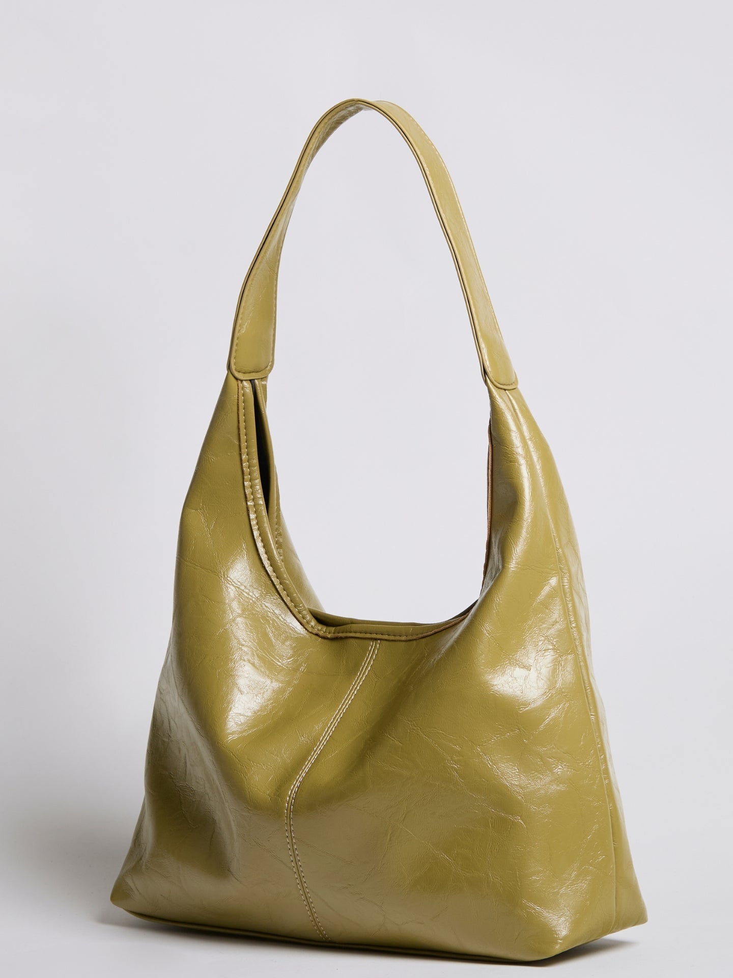 Distressed Vegan Leather Tote Bag for Everyday Use - Stylish and Durable