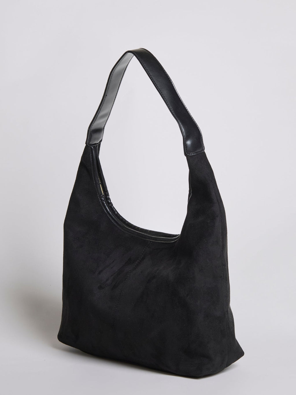Vegan Leather Half-Moon Tote Bag - Stylish and Versatile Handbag for Everyday Use