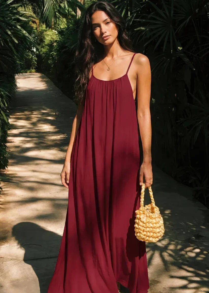 Celeste | Adjustable Open-Back Dress