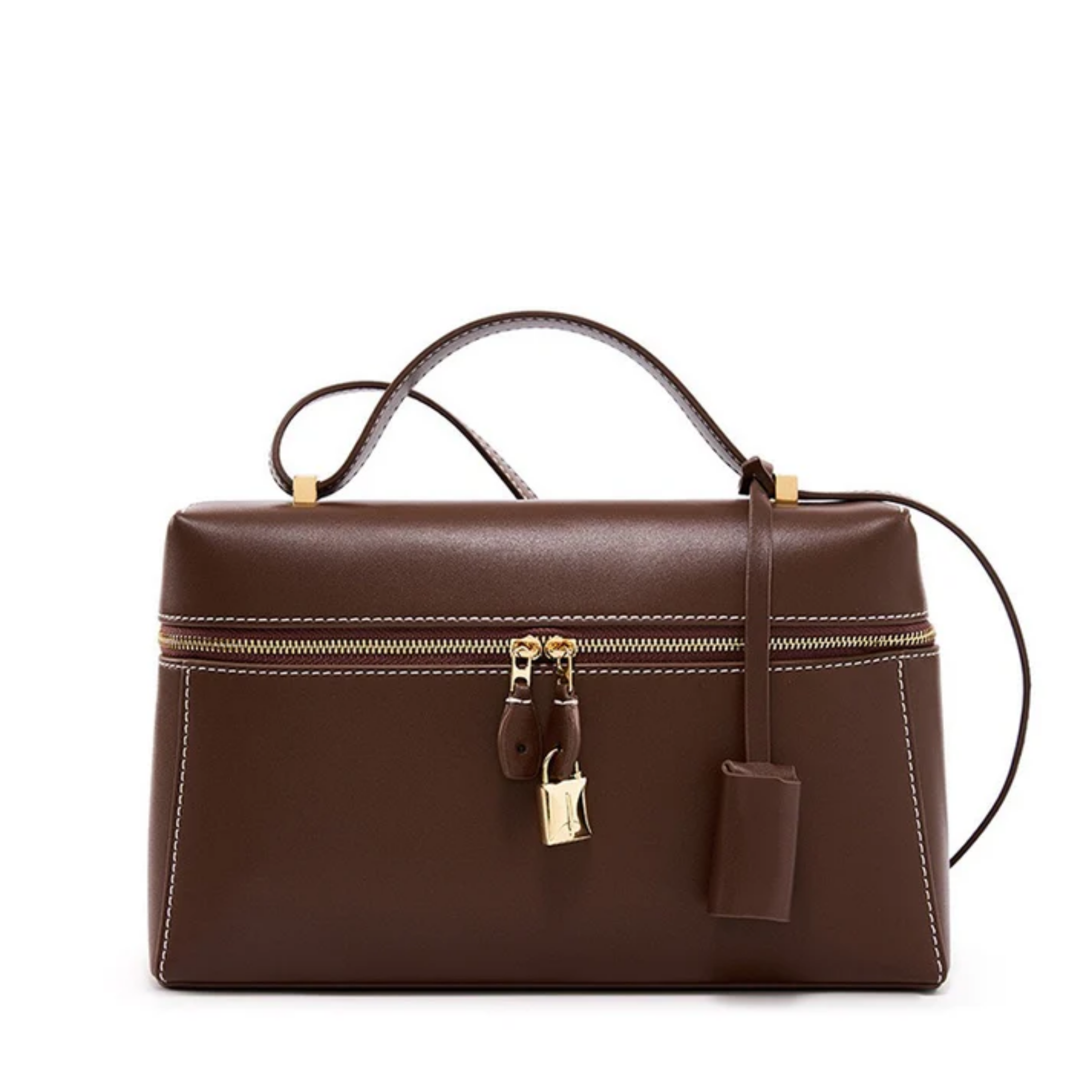 Genuine Leather Crossbody Bucket Bag - Stylish and Versatile Handbag for Everyday Use