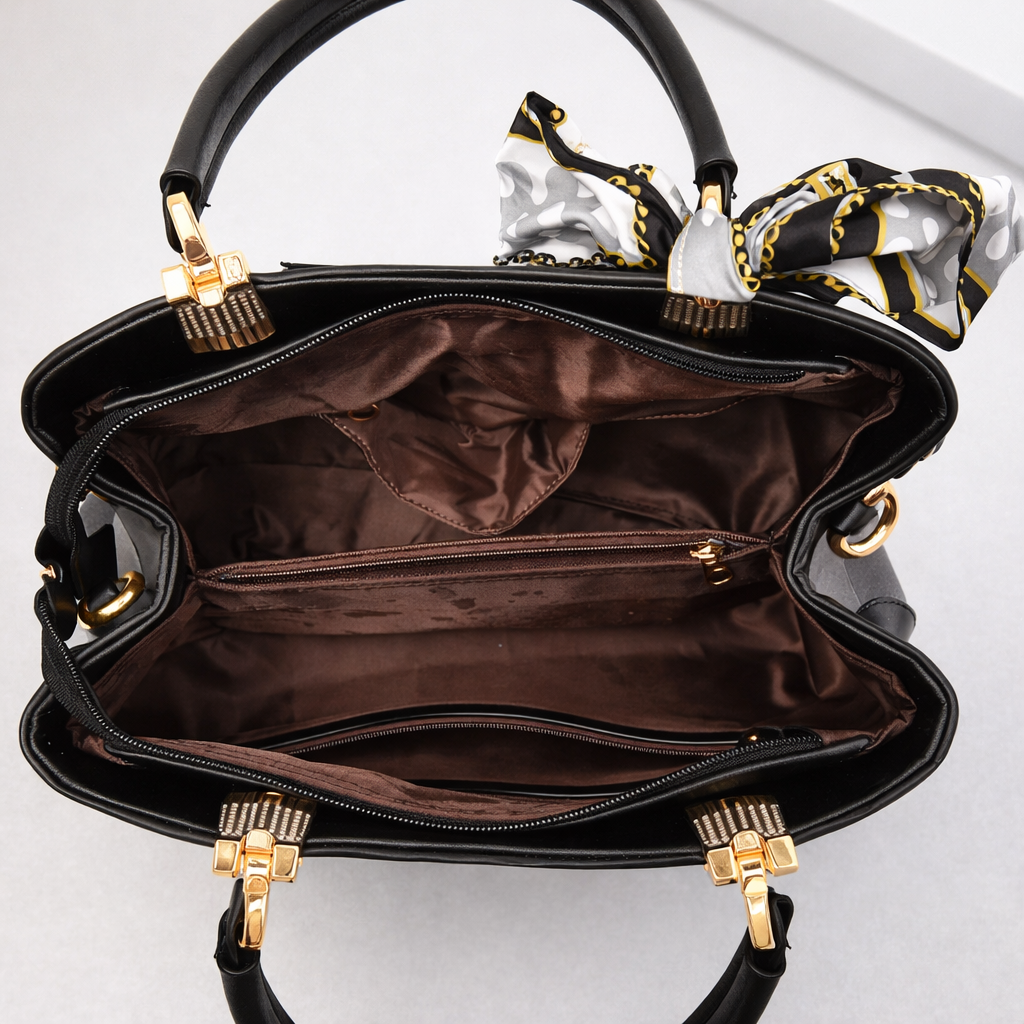 Fleuria Leather Tote Bag - Stylish Everyday Handbag for Women