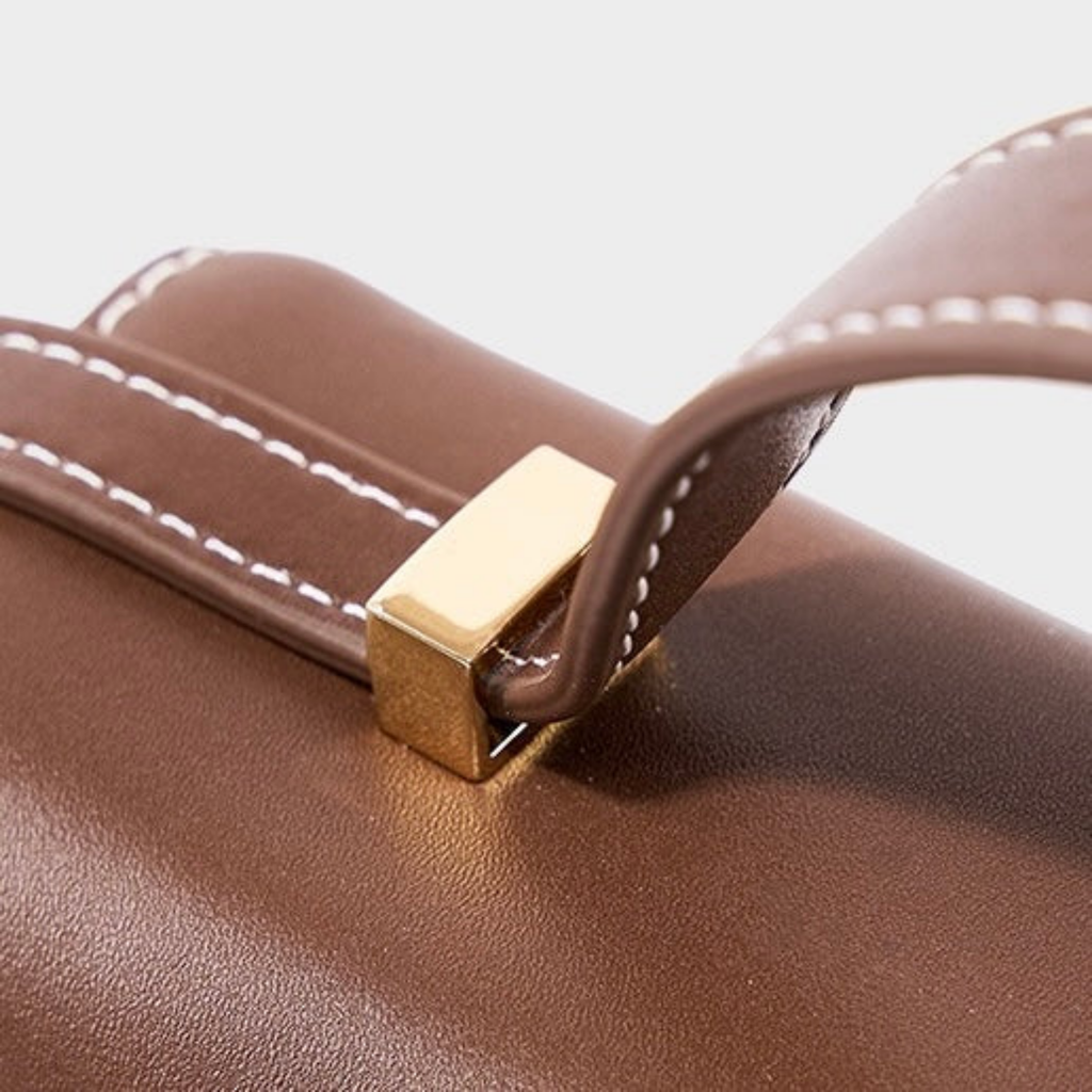 Genuine Leather Crossbody Bucket Bag - Stylish and Versatile Handbag for Everyday Use