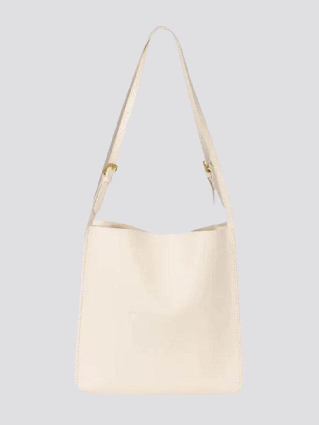 Vegan Leather Shoulder Bag - Daily Chic Design for Casual Use