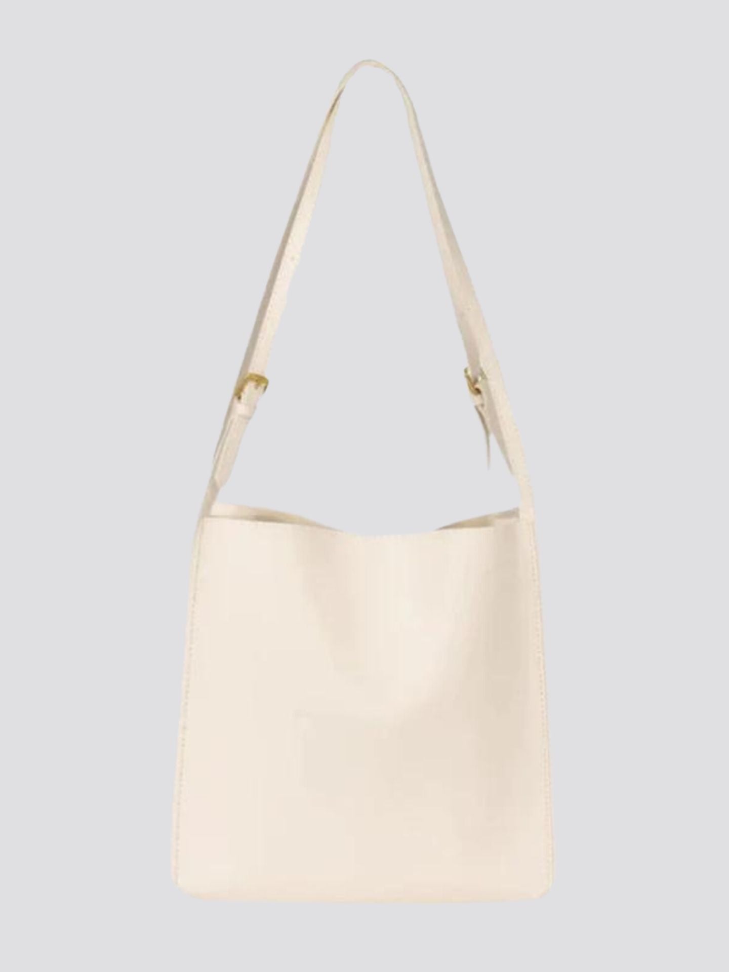Vegan Leather Shoulder Bag - Daily Chic Design for Casual Use