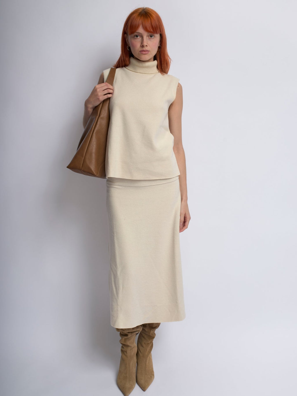Leather Shoulder Bag - Olivia Style - Versatile Handbag for Everyday Use