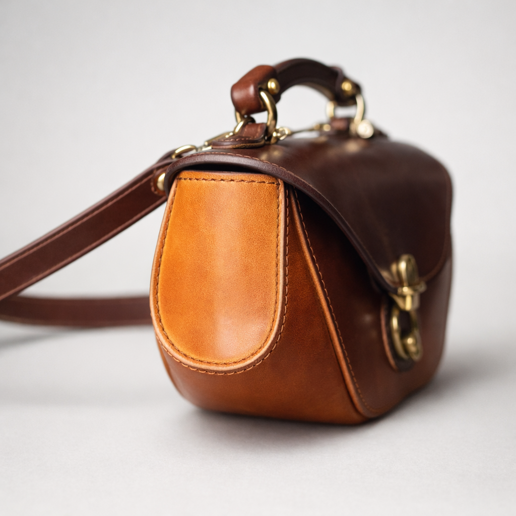 Leather Tote Handbag with Spacious Interior for Everyday Use