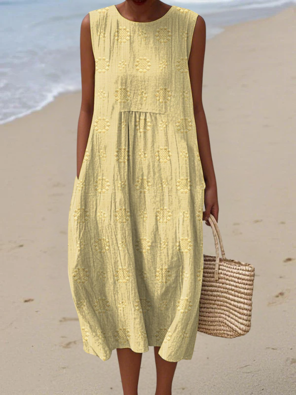 Brunch Ready – Embroidered Midi Dress