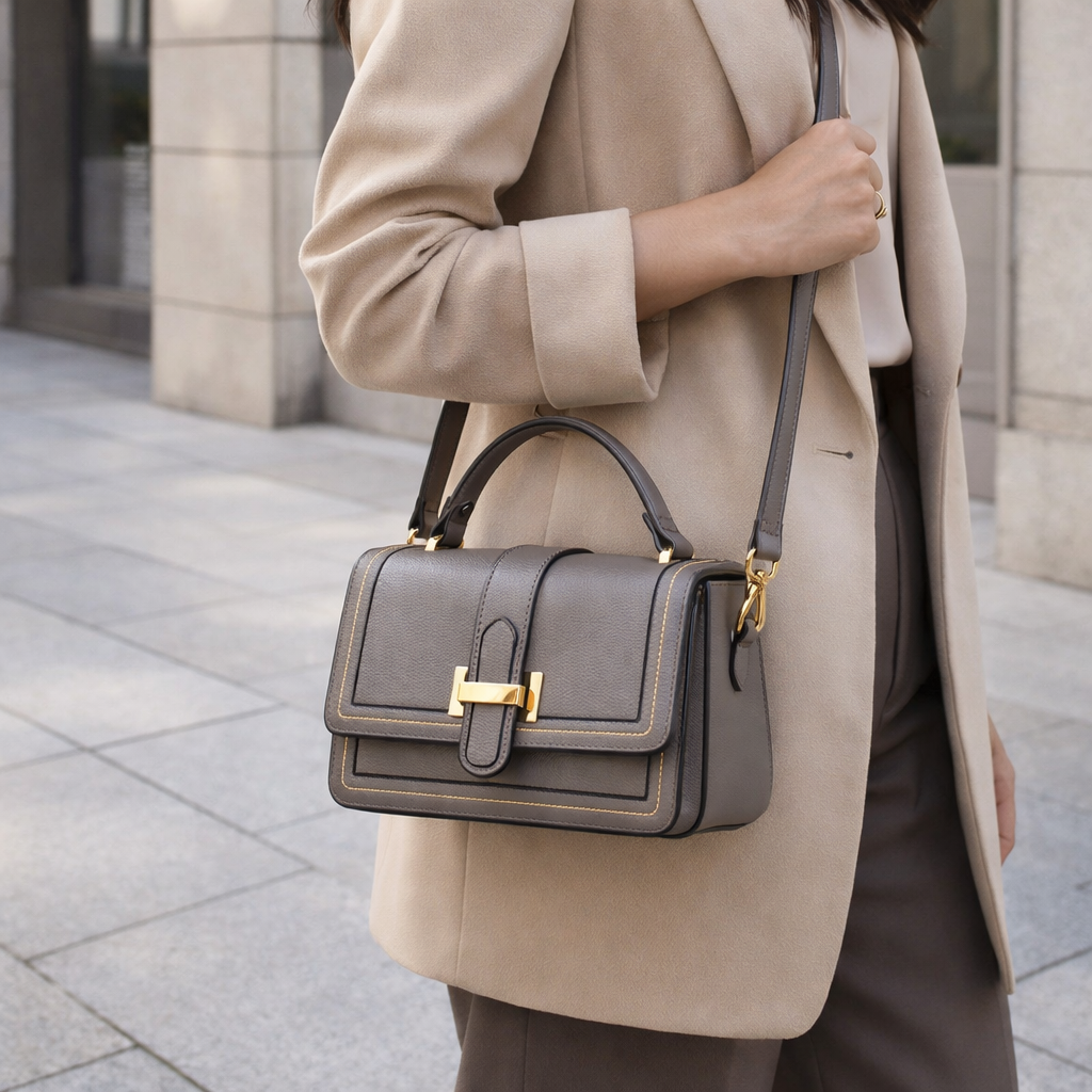 Lorne Handbag - Leather Tote Bag - Stylish Everyday Use - Versatile Design