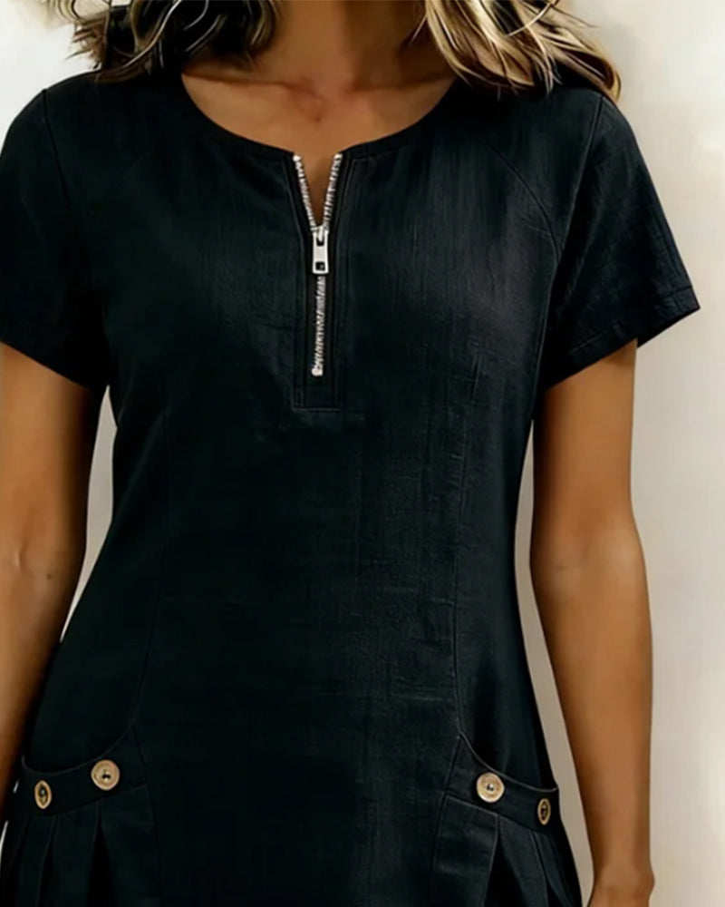 Bea Dress | Natural Elegance for Everyday Wear