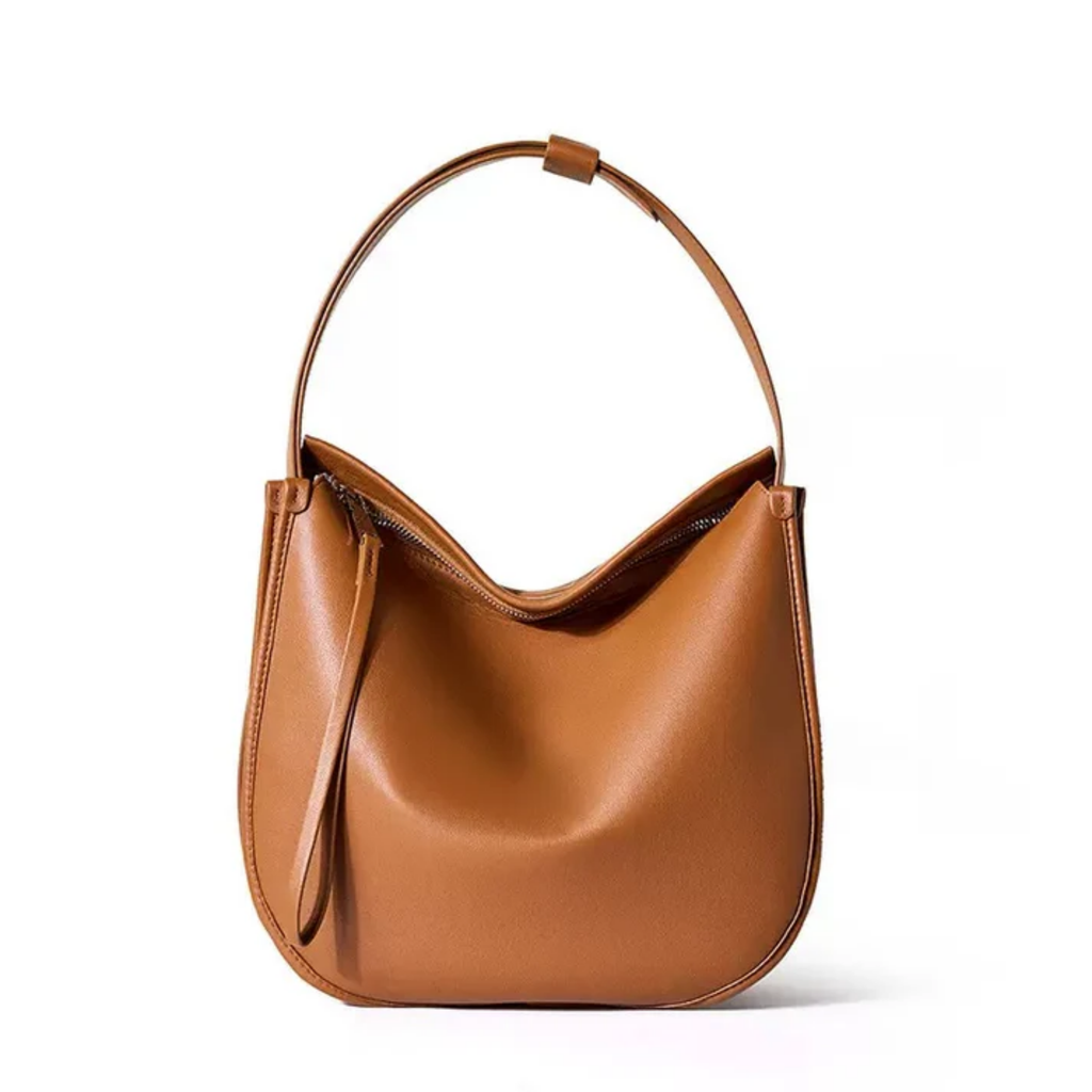 Genuine Leather Soft Tote Bag for Everyday Use - Stylish and Durable Design
