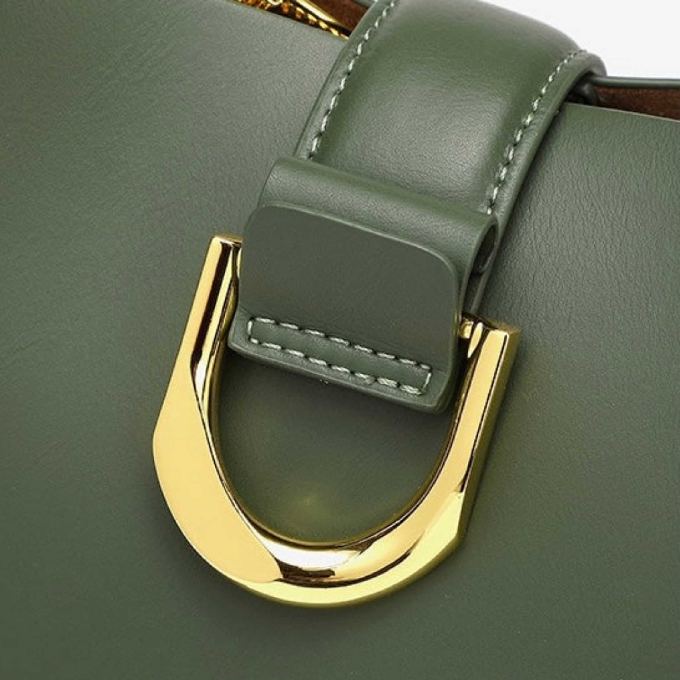 Genuine Leather Bucket Shoulder Bag - Stylish Everyday Tote for Women