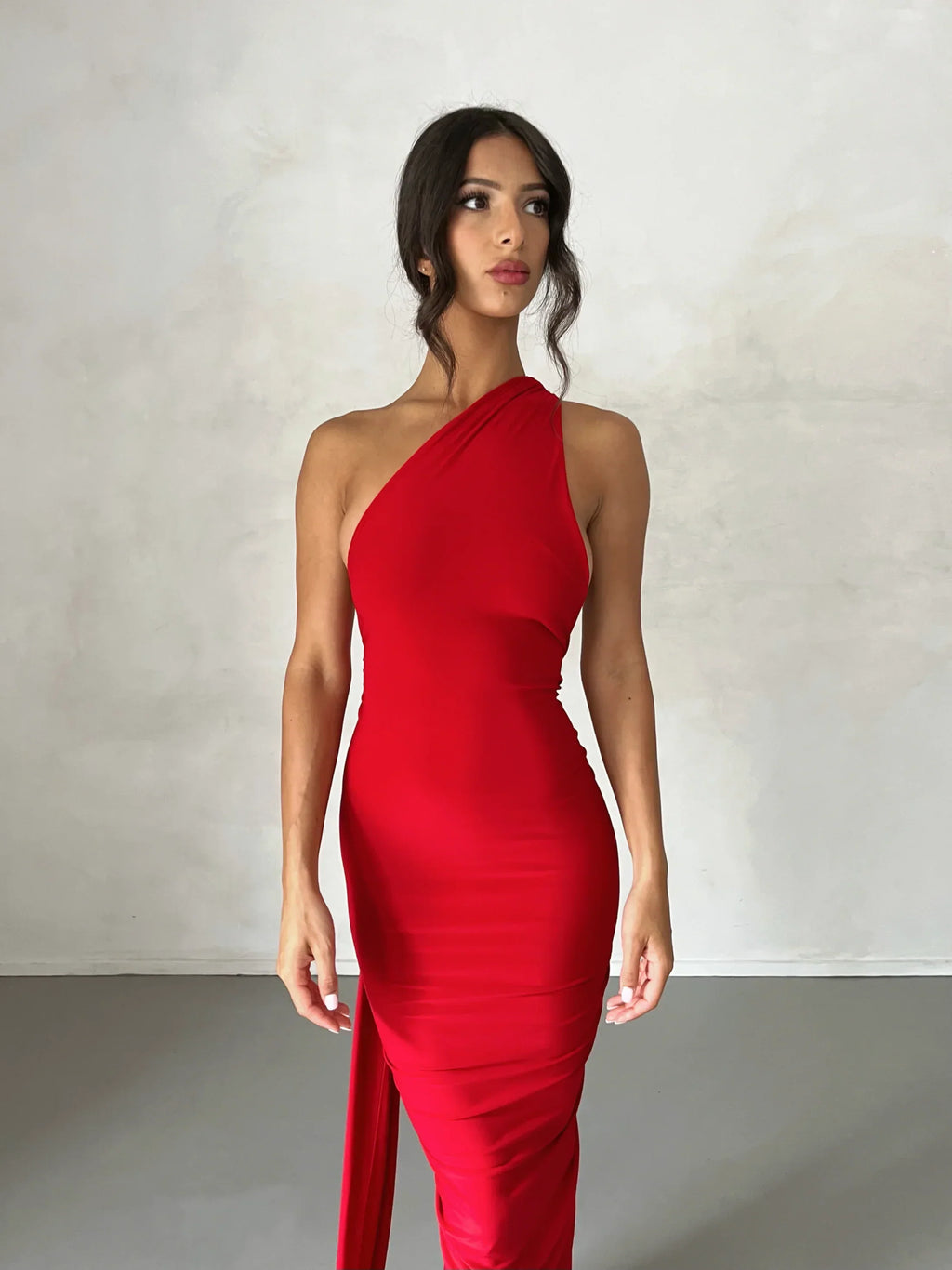 Maxi Dress with Sash Detail | Modern Design for Casual or Formal Wear