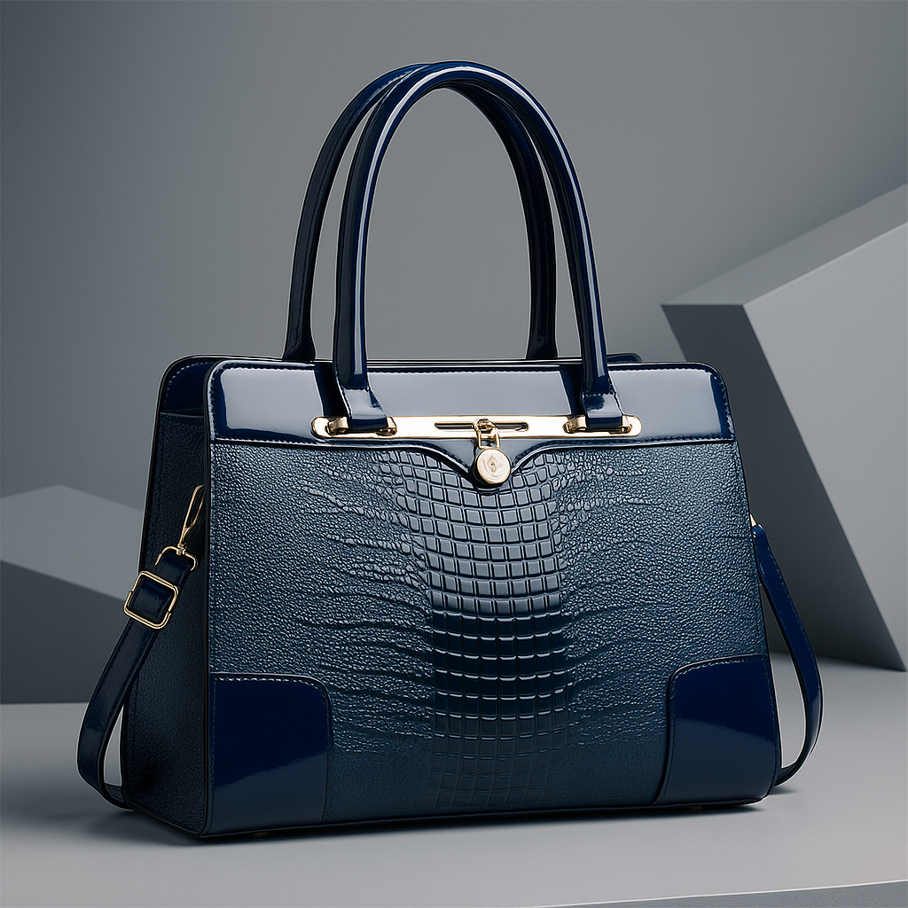 Leather Tote Handbag with Elegant Design for Everyday Use